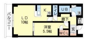 N・Mヒルズ弥生の物件間取画像